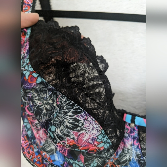 Freya Balcony Bra, UK 32G/US 32I, Forest Song, Underwire - Picture 3 of 8